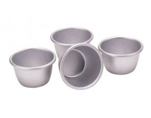 Kitchen Craft Anodised Aluminium Mini Pudding Moulds